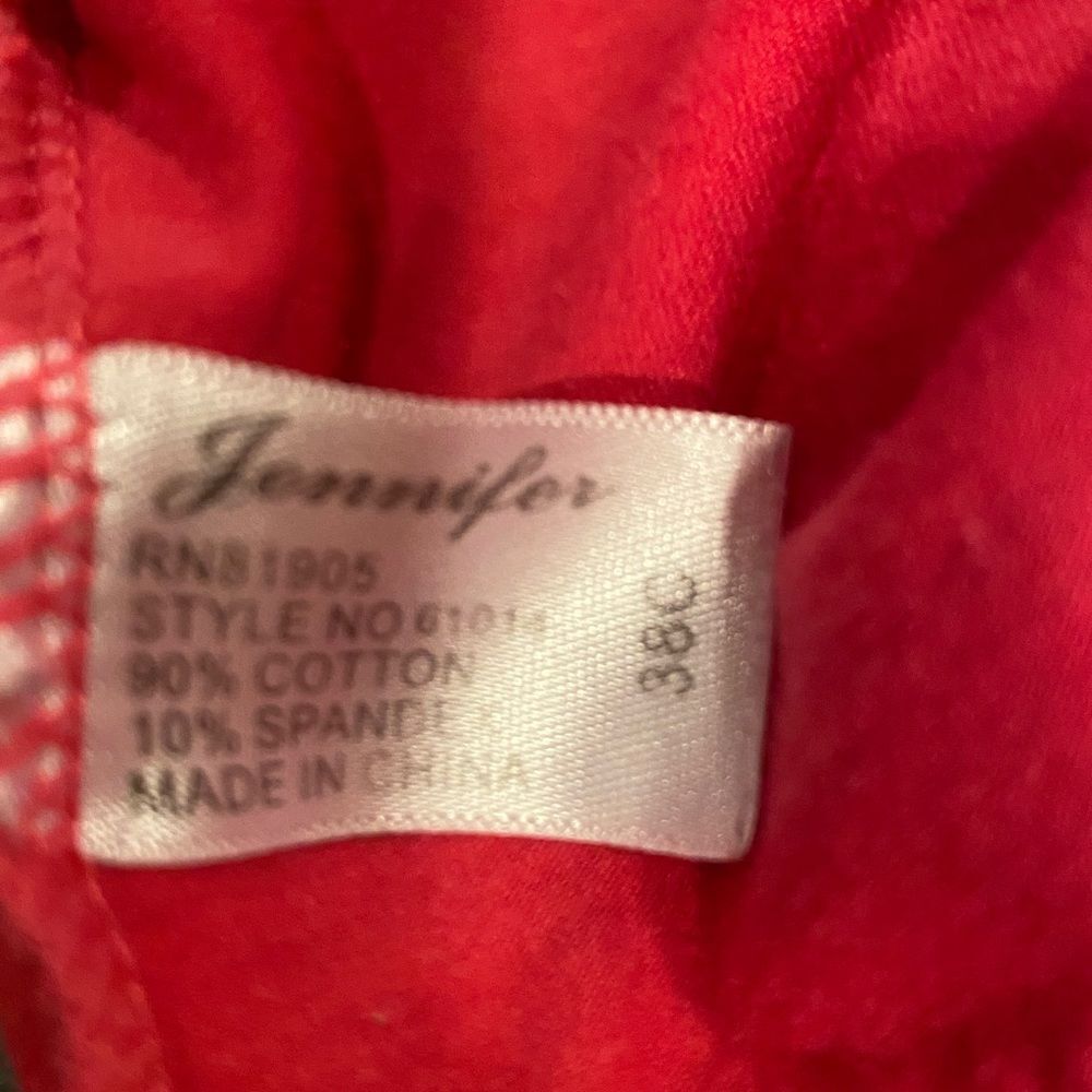 Jennifer Sport Pink Racerback Sports Bra Size 38C - Picture 4 of 5